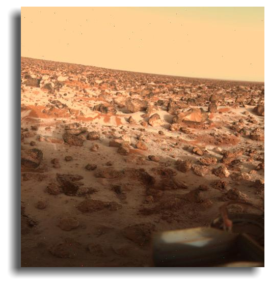 Celebre nevicata ripresa dal Viking 2 a Utopia Planitia Image Credit: NASA/JPL